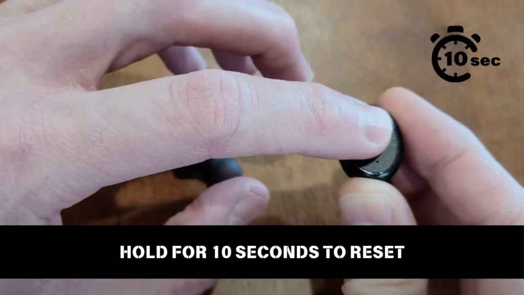 How to connect TOZO T10 EARBUDS Together- reseting the earbuds