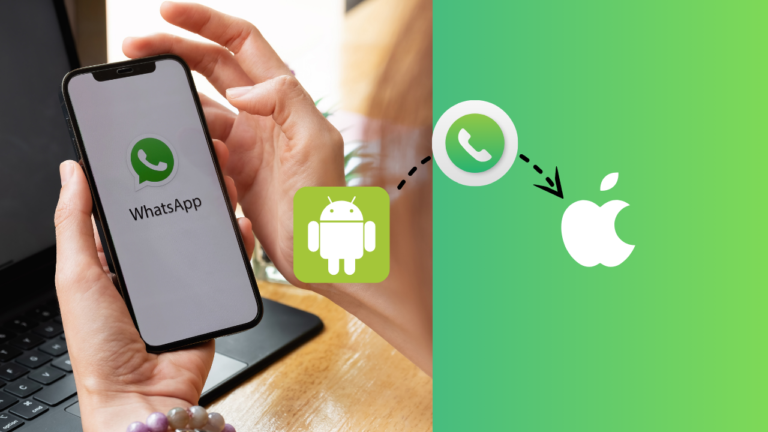 ransfer WhatsApp from Android to iPhone Without Factory Reset